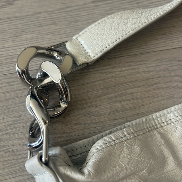 Betsey Johnson Hobo Bag Tassle Silverhardware - Picture 2 of 9